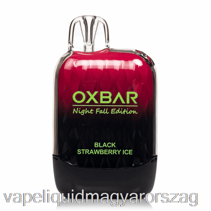 Oxbar G8000 Eldobható Fekete Eper Jég Vape Folyadék